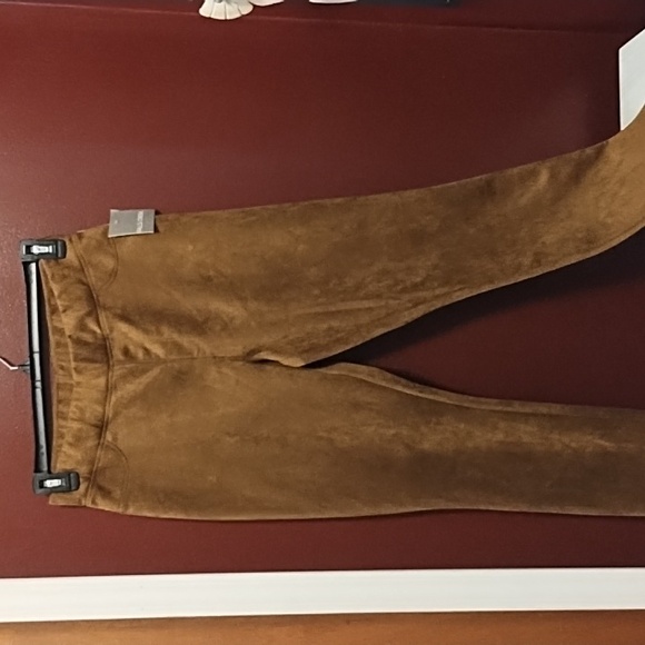 NWT suede leggings - Picture 1 of 8
